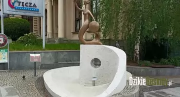 Renowacja fontanny Syrenka w Bielsku-Białej zakończona sukcesem