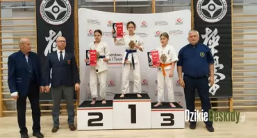 Sukces młodych karateków z Mazańcowic w regionalnych zawodach Kyokushin