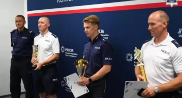 Policjanci ze Śląska błyszczą na ogólnopolskich zawodach rowerowych