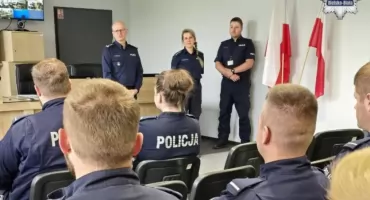 Podoficerskie szkolenie policjantów w Bielsku-Białej startuje z nową energią